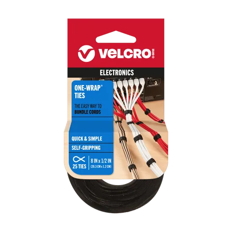 Reusable Velcro Cable Ties (50)
