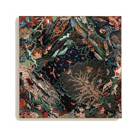 Hermès Silk Carré 90