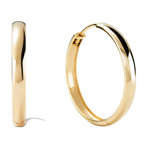 Mejuri Bold Hoops, 14K gold