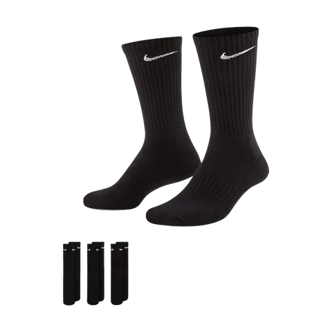 Nike Everyday Cushioned Crew Socks 3-pack