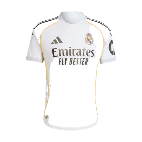 Real Madrid 2025/26 Home Shirt (Authentic)