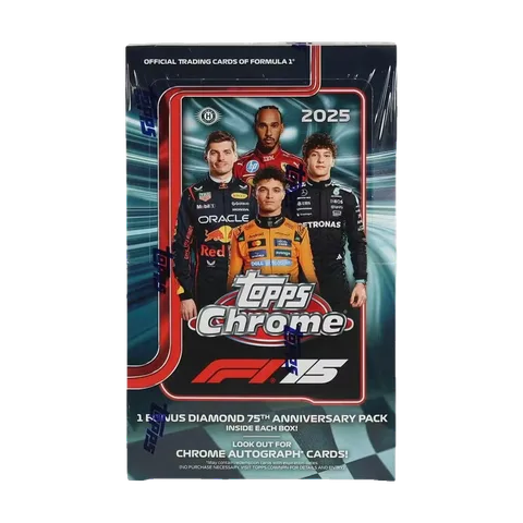 2025 Topps Chrome Formula 1 Hobby Box