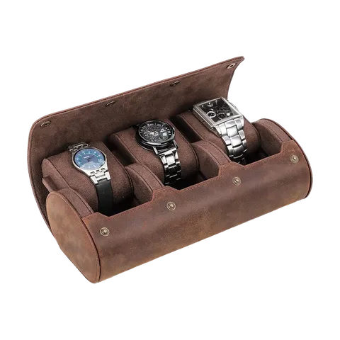 Leather Watch Travel Roll (3)